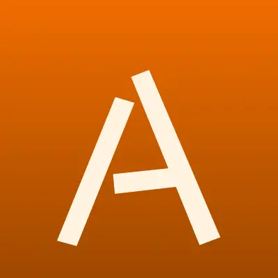 Автодок, сеть магазинов автозапчастей, лого-визитка