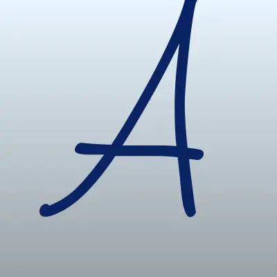 Автодок, сеть магазинов автозапчастей, лого-визитка