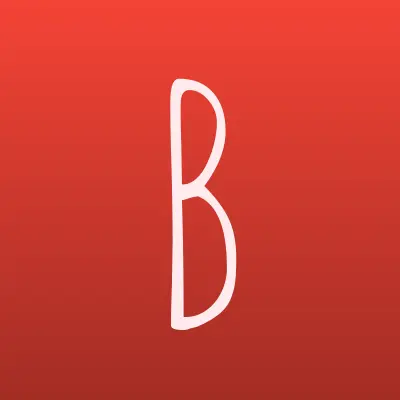 БК, сеть фирменных магазинов, лого-визитка