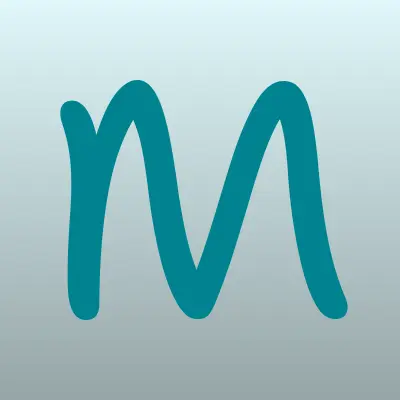МегаФон, оператор сотовой связи, лого-визитка