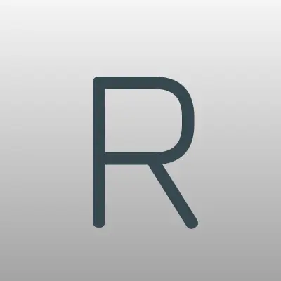 Радиус, рекламно-полиграфическая компания, лого-визитка