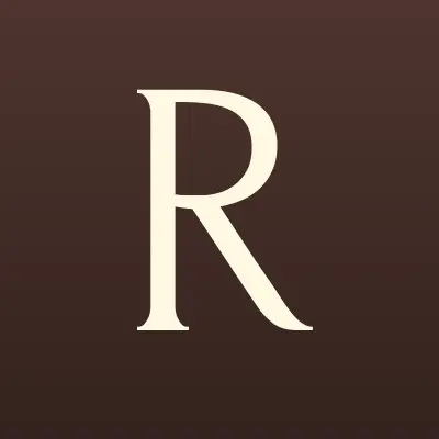Репутация, агентство недвижимости и права, лого-визитка